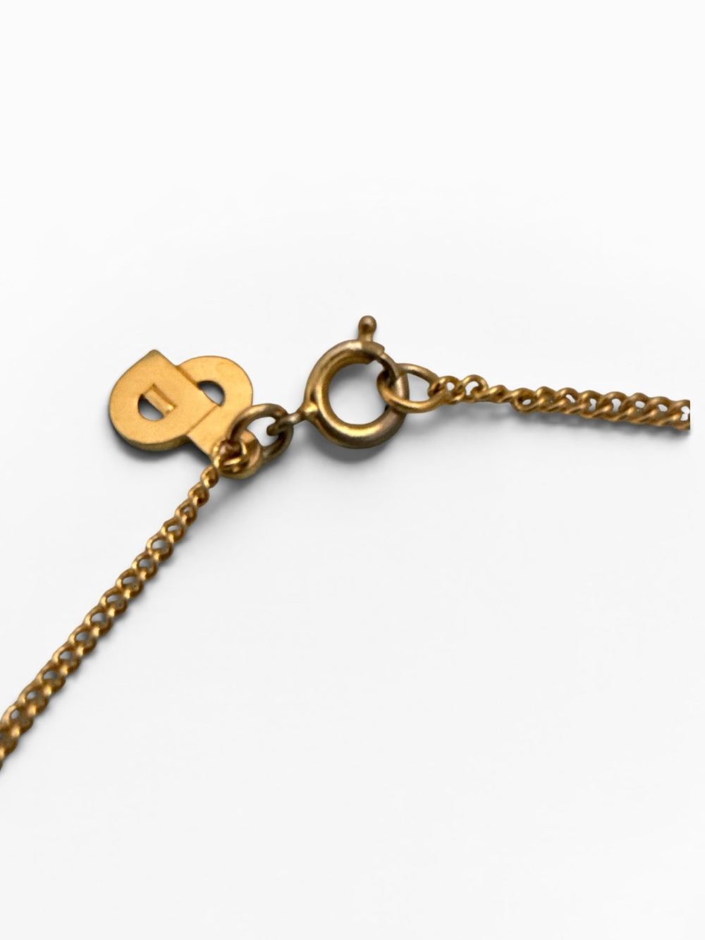 Vintage Christian Dior Heart Pendant Necklace - Picture 7 of 7